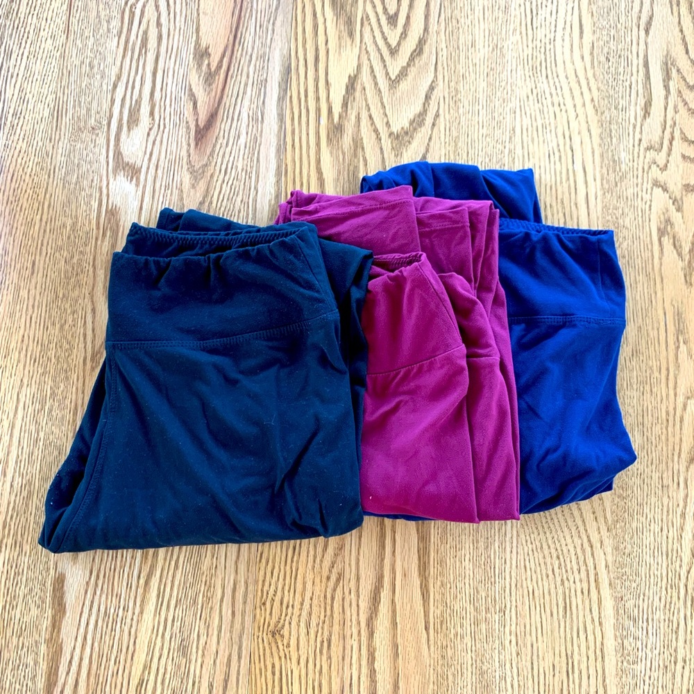 3 Pair Butter Soft Leggings